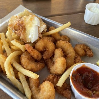 Shoreline Cafe - Shrimp and chips - Seafood Near Me - Santa Barbara, California Shoreline Cafe - Shrimp and chips - Seafood Near Me - Santa Barbara, California