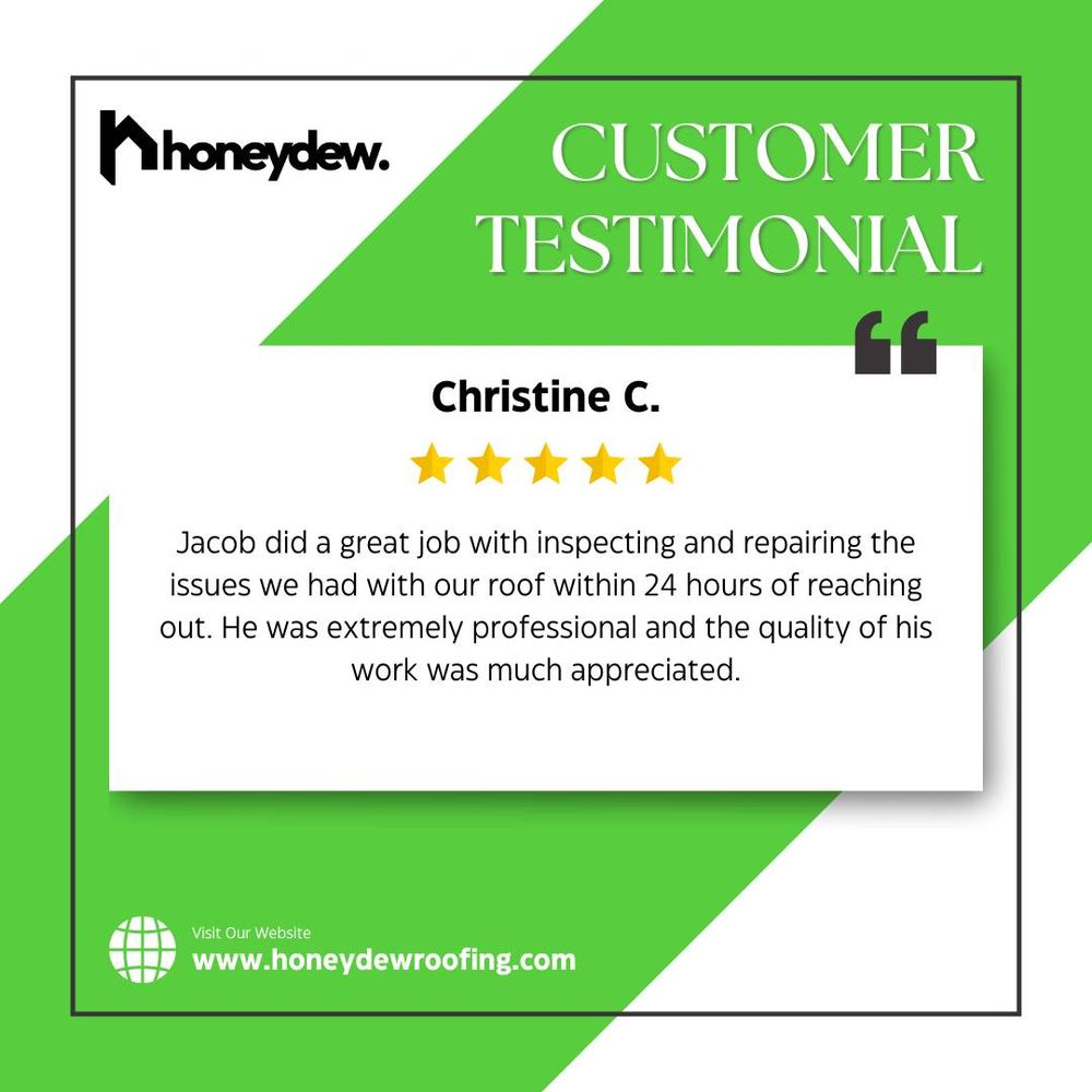 Slide of Honeydew Roofing