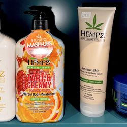 The CBD Store - HEMPZ - Lotion, Body Wash, & Body Scrub!