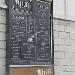 Walker's Coffee - Menu 3/23/22