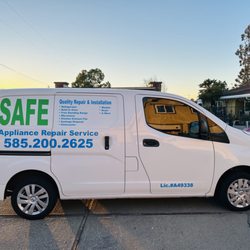 Safe Appliance Repair Service - Work Van!