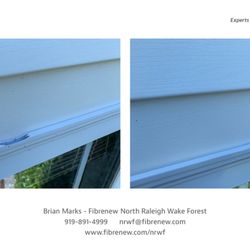 Fibrenew North Raleigh Wake Forest - Vinyl window frame repair saves big money vs replacement