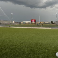 Del Valle High School - Wet field
