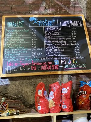 Menu photo 2 Kristi’s Kitchen Enid, OK