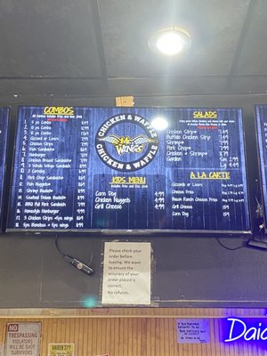 Menu photo 2 Mr Wings Pensacola, FL