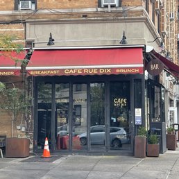 Exterior photo of Cafe Rue Dix - Brooklyn, New York Exterior photo of Cafe Rue Dix - Brooklyn, New York