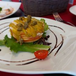Restaurante Sem Espinhas - Milhojas de Salmon
