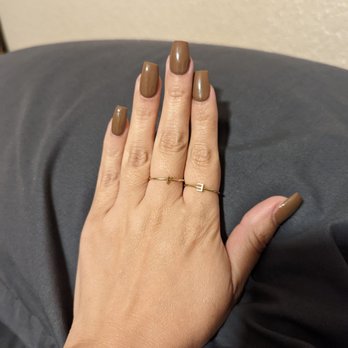 Pearl Nails & Spa - Jennifer did great! Perfect length and I like the color a lot! - Nail Salons Near Me - Clovis, California