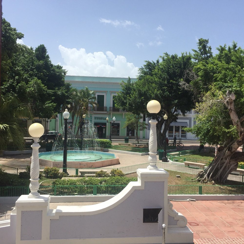 Parque de Bombas - View from inside the FireHouse/ looking out to town from a window! - Landmarks & Historical Buildings Near Me - Ponce, Puerto Rico Parque de Bombas - View from inside the FireHouse/ looking out to town from a window! - Landmarks & Historical Buildings Near Me - Ponce, Puerto Rico