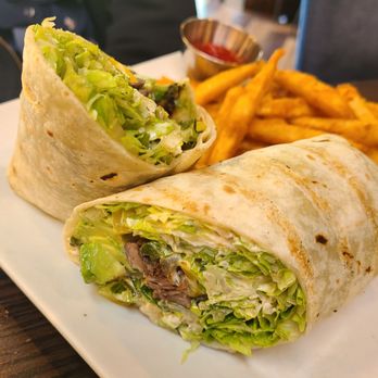 14 Parish Restaurant and Rhum Bar - Jerk Chicken Cesar Wrap - Caribbean Near Me - Chicago, Illinois 14 Parish Restaurant and Rhum Bar - Jerk Chicken Cesar Wrap - Caribbean Near Me - Chicago, Illinois