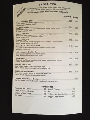 Menu photo 4 Chow Down Alley Jacksonville, FL Menu photo 4 Chow Down Alley Jacksonville, FL