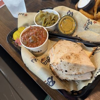 Billy Jacks BBQ - Turkey with green beans and okra - Barbeque Near Me - Jacksonville, Florida