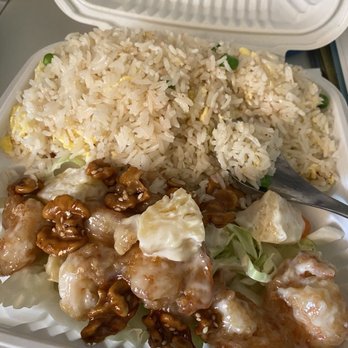 China Best Restaurant - Honey Walnut Shrimp Combo - Chinese Near Me - Hayward, California