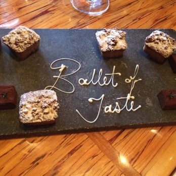 Chambar - Complimentary dessert nibbles for anniversary - Belgian Near Me - Vancouver, British Columbia