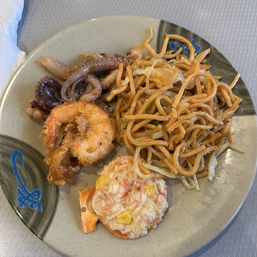 #1 Buffet - Stir Fried Octopus, Salt & Pepper Shrimp, Stuffed Crab, Chow Mein - Chinese Near Me - Lawndale, California