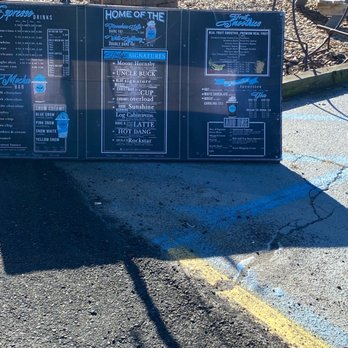Blue Moose Coffee Lodge - The menu. The print is a little on the small side to read from your vehicle but you can go online to view it - Coffee & Tea Near Me - Lenoir, North Carolina Blue Moose Coffee Lodge - The menu. The print is a little on the small side to read from your vehicle but you can go online to view it - Coffee & Tea Near Me - Lenoir, North Carolina