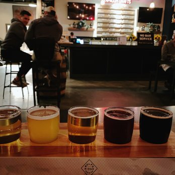 Wolf's Ridge Brewing - Custom beer flights in a tap room! Tried : Dire Wolf, Hefeweizen, Hinoki Lager, Weizenbrot and my favorite daybreak! - Breweries Near Me - Columbus, Ohio Wolf's Ridge Brewing - Custom beer flights in a tap room! Tried : Dire Wolf, Hefeweizen, Hinoki Lager, Weizenbrot and my favorite daybreak! - Breweries Near Me - Columbus, Ohio