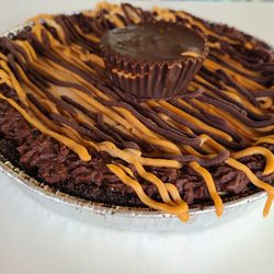 hills funky bakery - Chocolate Peanut Butter Pie