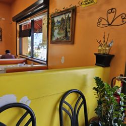 Inside of the restaurant