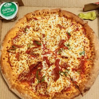 Papa Johns Pizza - Medium Pepperoni & Green Peppers - Pizza Near Me - Stoufville, Ontario Papa Johns Pizza - Medium Pepperoni & Green Peppers - Pizza Near Me - Stoufville, Ontario