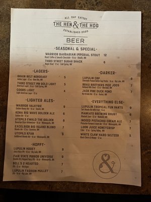 Menu photo 5 The Hen & The Hog Albertville, MN Menu photo 5 The Hen & The Hog Albertville, MN