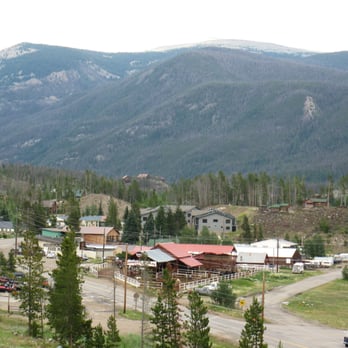 Gateway Inn - View of Grand Lake and mountains from guest room balcony. - Hotels Near Me - Grand Lake, Colorado