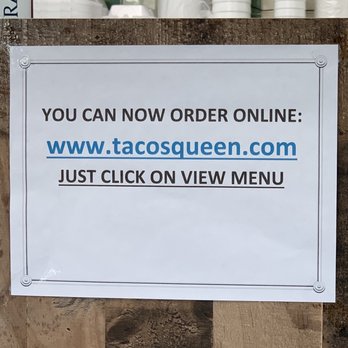 Taco's Queen - Watch that surcharge for 3rd party online ordering. - Tacos Near Me - St Augustine, Florida Taco's Queen - Watch that surcharge for 3rd party online ordering. - Tacos Near Me - St Augustine, Florida