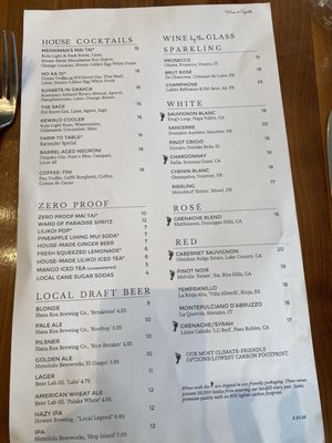 Menu photo 6 Merriman's Honolulu Honolulu, HI Menu photo 6 Merriman's Honolulu Honolulu, HI