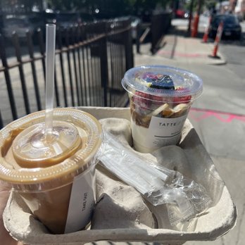 Tatte Bakery & Cafe | Fenway - Iced house latte and Muesli - Bakeries Near Me - Boston, Massachusetts Tatte Bakery & Cafe | Fenway - Iced house latte and Muesli - Bakeries Near Me - Boston, Massachusetts