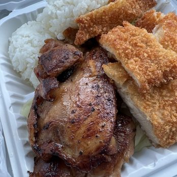 Ono Hawaiian BBQ - Chicken Combo (BBQ & Katsu Mix). - Barbeque Near Me - Temple City, California