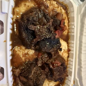 Big Boned Barbecue - Ox tail and grits - Barbeque Near Me - Pensacola, Florida Big Boned Barbecue - Ox tail and grits - Barbeque Near Me - Pensacola, Florida