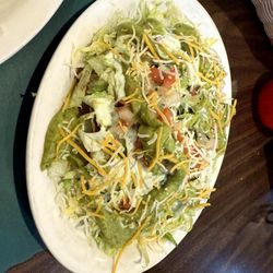 Christina's Cocina Cafe - Tostado with no ground beef.
