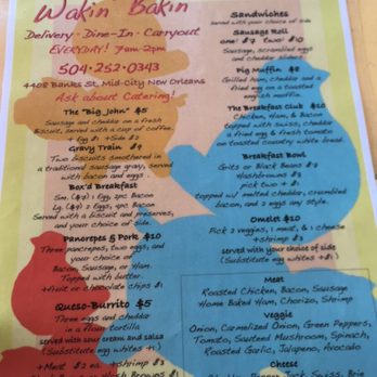 Wakin' Bakin' - Breakfast & Brunch Near Me - New Orleans, Louisiana Wakin' Bakin' - Breakfast & Brunch Near Me - New Orleans, Louisiana