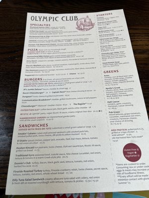 Menu photo 7 Olympic Club Pub Centralia, WA Menu photo 7 Olympic Club Pub Centralia, WA