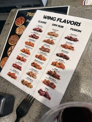 Menu photo 1 Fire Wings Brea, CA