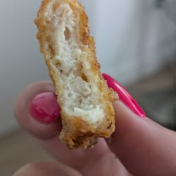 Sure Shot Burger - Inside the chicken nuggie
