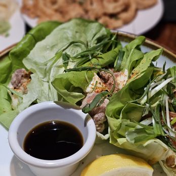 Parkers' Lighthouse - Karage Chicken Lettuce Wrap - Seafood Near Me - Long Beach, California Parkers' Lighthouse - Karage Chicken Lettuce Wrap - Seafood Near Me - Long Beach, California