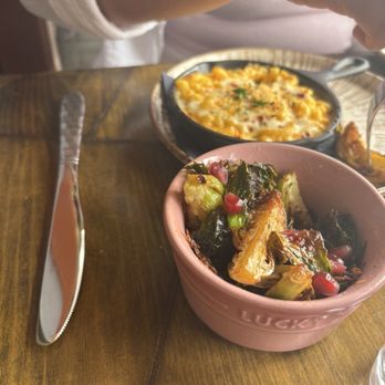Kinfolk Southern Kitchen - Mac and cheese and Brussels sprouts. - Southern Near Me - Washington, DC, District of Columbia Kinfolk Southern Kitchen - Mac and cheese and Brussels sprouts. - Southern Near Me - Washington, DC, District of Columbia
