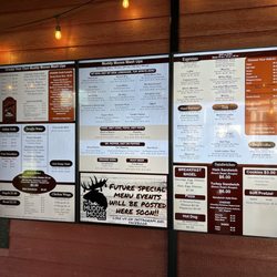 The Muddy Moose - Menu
