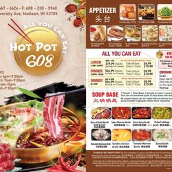Hot Pot 608 - New Menu