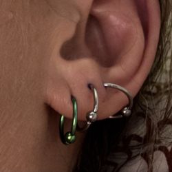 Kutters Edge Body Piercing - Piercing pulling toward the back due to placement