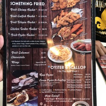 Crafty Crab - Menu (front) - Seafood Near Me - Houston, Texas Crafty Crab - Menu (front) - Seafood Near Me - Houston, Texas