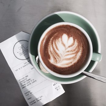 Cafe Smitten - Cappuccino was the best I've had in a while. Opulent latte art was just a bonus. - Coffee & Tea Near Me - Bakersfield, California
