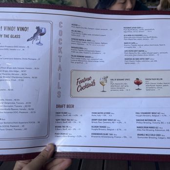 Lupo - Menu - Italian Near Me - Banff, Alberta