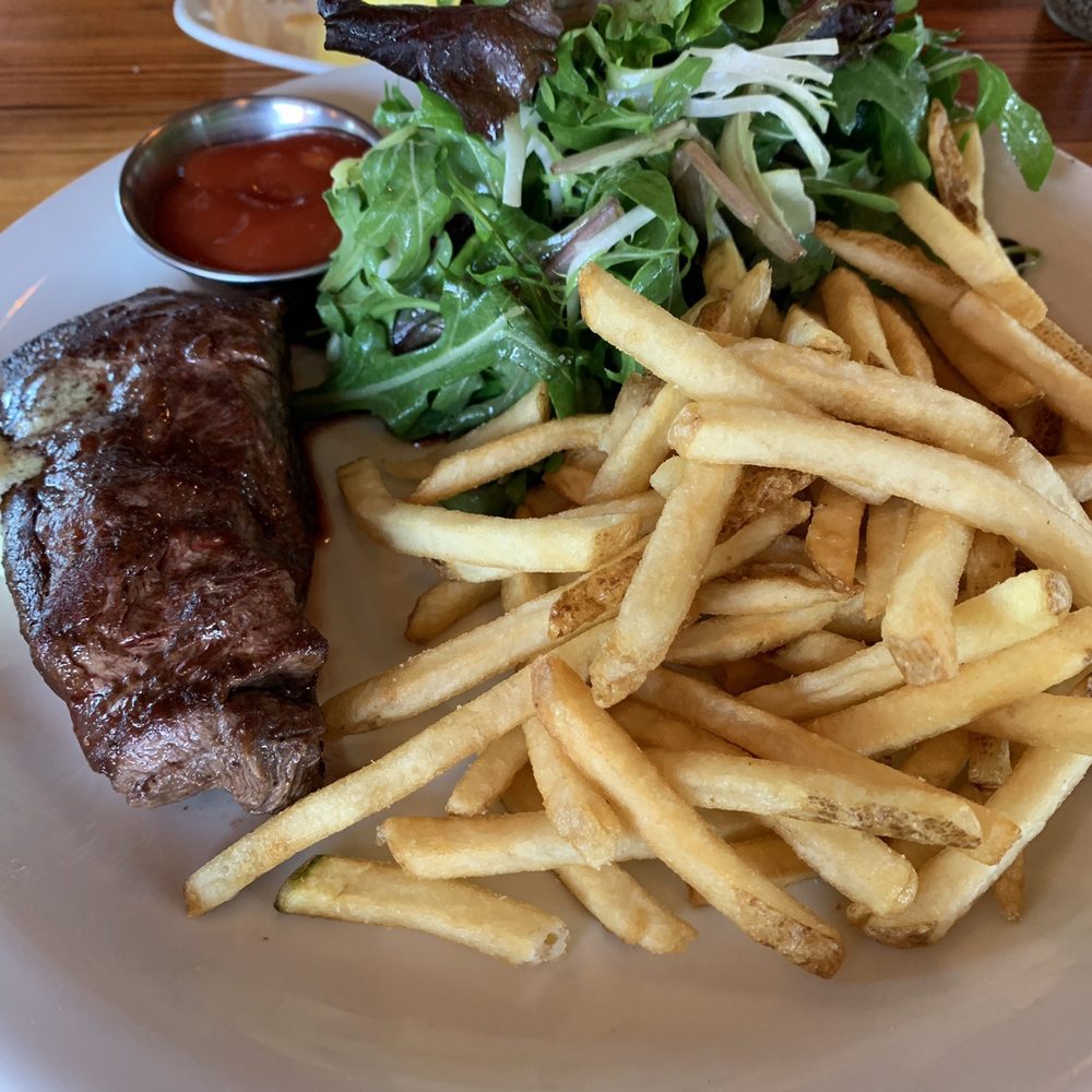 Forge Pizza - Lunch special: Steak, salad and fries - Pizza Near Me - Napa, California Forge Pizza - Lunch special: Steak, salad and fries - Pizza Near Me - Napa, California
