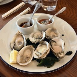 Happy hour oysters