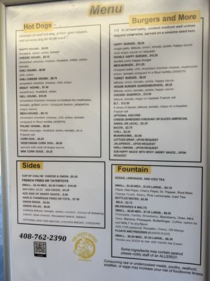 Menu photo 2 The Happy Hound  Los Gatos, CA
