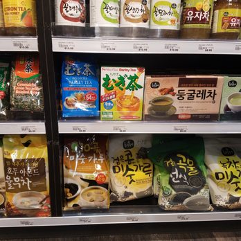 H Mart - Many kinds of tea including barley tea - International Grocery Near Me - New York, New York