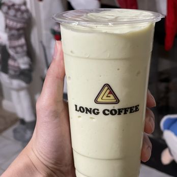 Long Coffee - Avocado durian smoothie!!!! - Coffee & Tea Near Me - Houston, Texas
