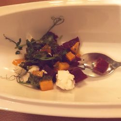 Kwizien Divien - Mise en bouche betteraves-chèvre